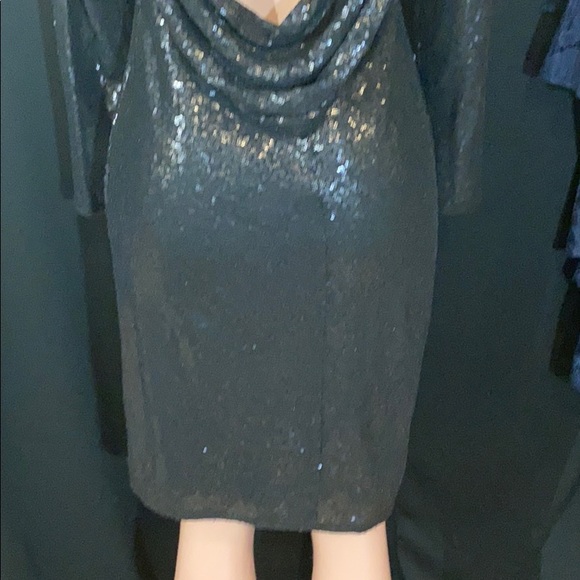 NWT TADASHI SHOJI Sequin Evening Cocktail Dress - Picture 10 of 11